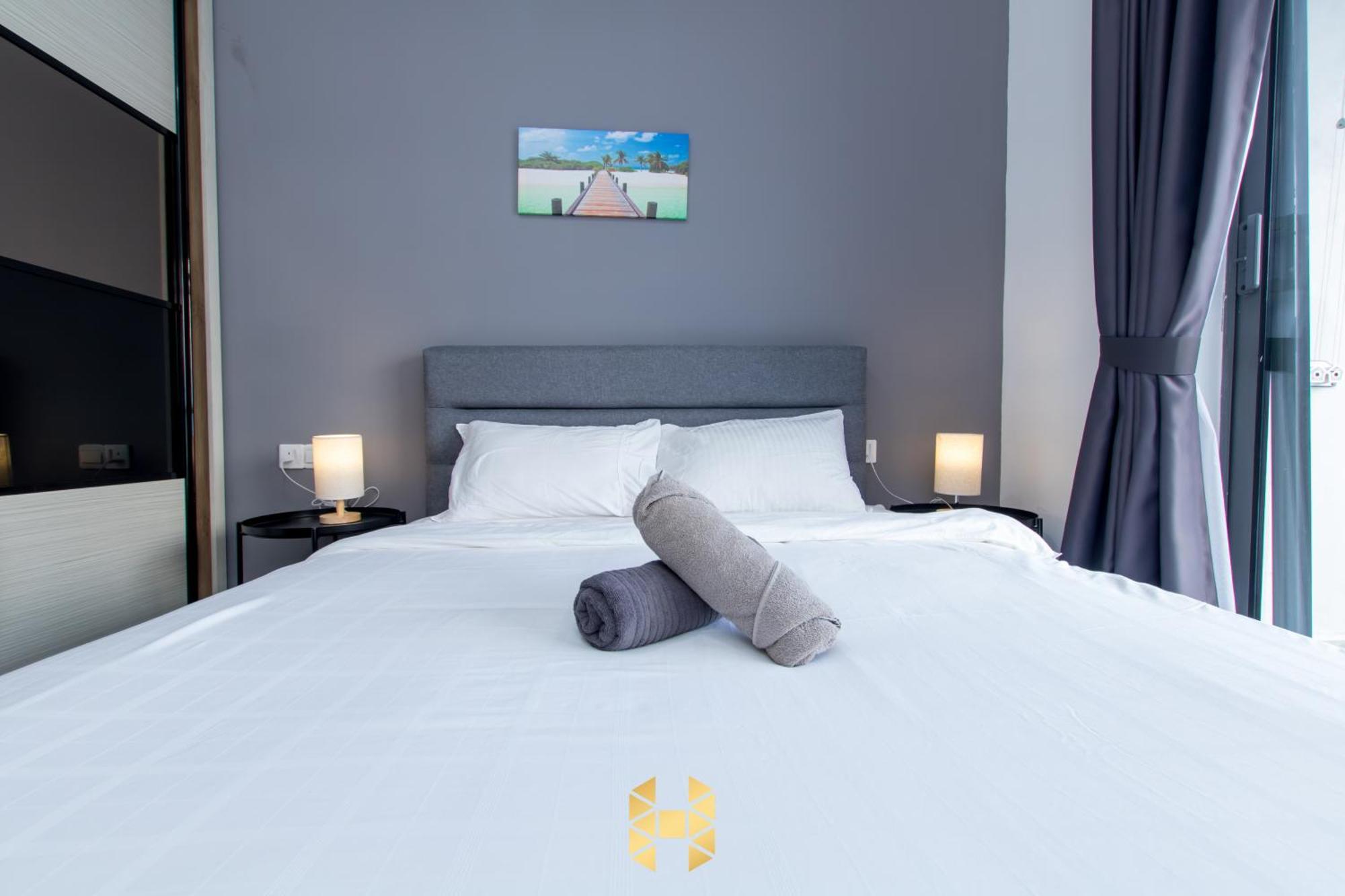 ג'והור בהרו R&F Princess Cove Ciq Premium Sea & City View Suites By Neo חדר תמונה