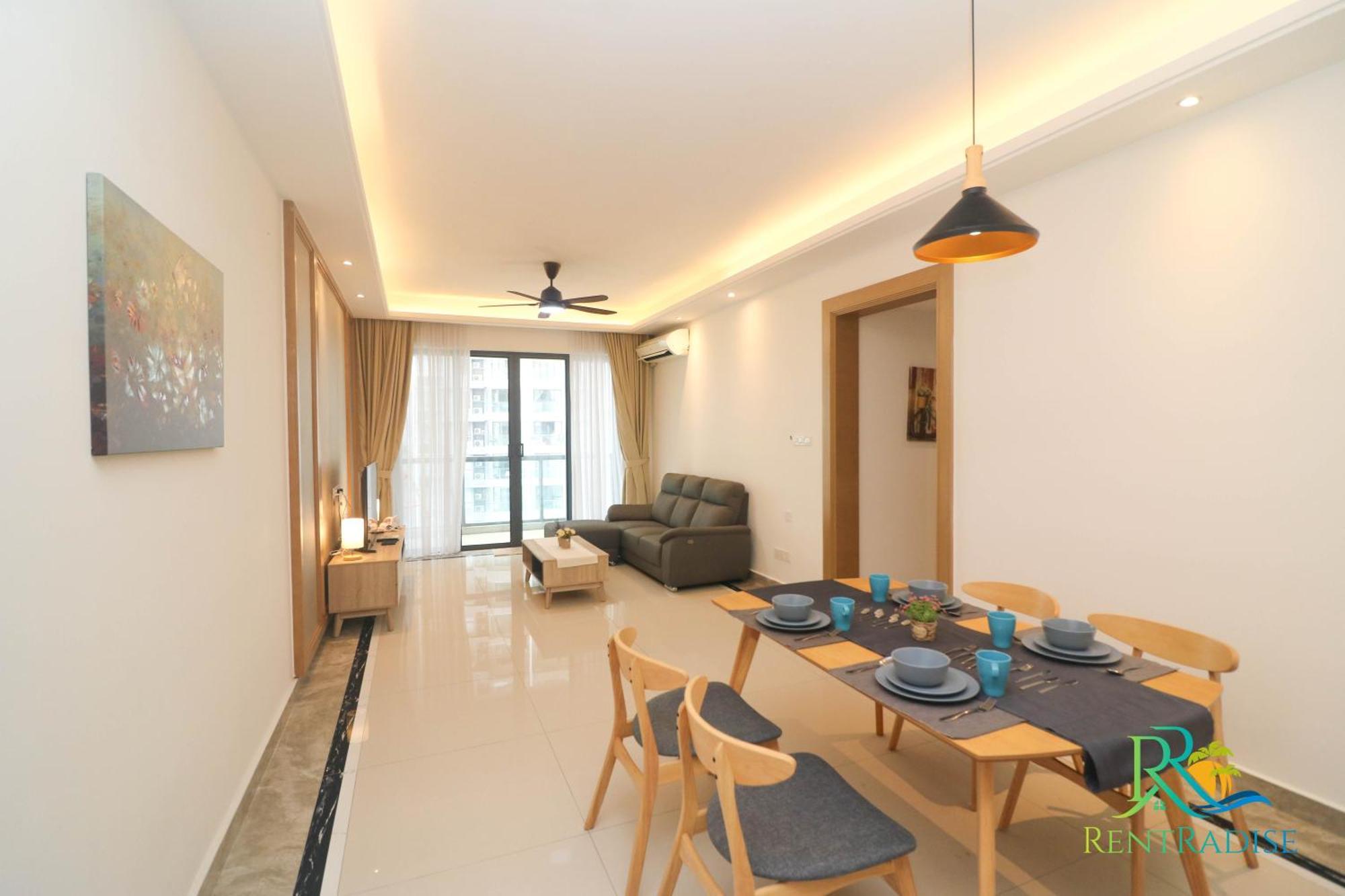 ג'והור בהרו R&F Princess Cove Ciq Premium Sea & City View Suites By Neo חדר תמונה